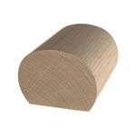 Porta 44 x 33mm 3.0m Tasmanian Oak Half Round Profile Handrail 