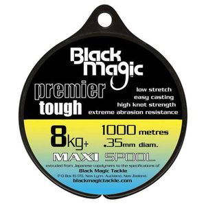 Black Magic Premier Tough Monofilament Fishing Line 8kg+ (1000m)