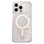 Soka Floating Diamond Magsafe Case (Suits iPhone 16 Pro) - Silver