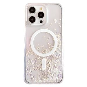 Soka Floating Diamond Magsafe Case (Suits iPhone 16 Pro) - Silver