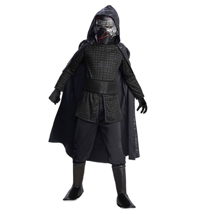 Star Wars Size S Kylo Ren Kids Deluxe Costume Set Halloween Dress Up Party Black
