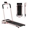 Everfit 3 in 1 Walking Pad Treadmill 20% Auto Incline Under Desk Foldable for Home 40cm Belt Pink