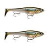 2x Rapala 14cm X Rap Peto Sink Hybrid Swimbait Fishing Lure -Smelt On The Beach