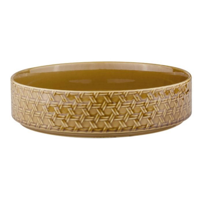 Ladelle Heath 20cm Round Porcelain Serving Bowl - Caramel