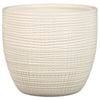Scheurich 22 x 20cm Corteza Vanilla Ceramic Pot
