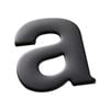 Sandleford 50mm Black Mode Self Adhesive House Letter A - A