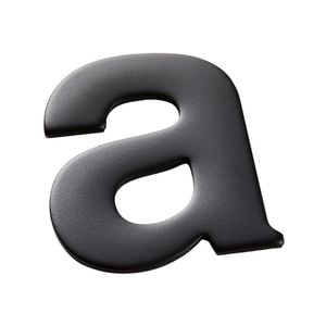 Sandleford 50mm Black Mode Self Adhesive House Letter A - A