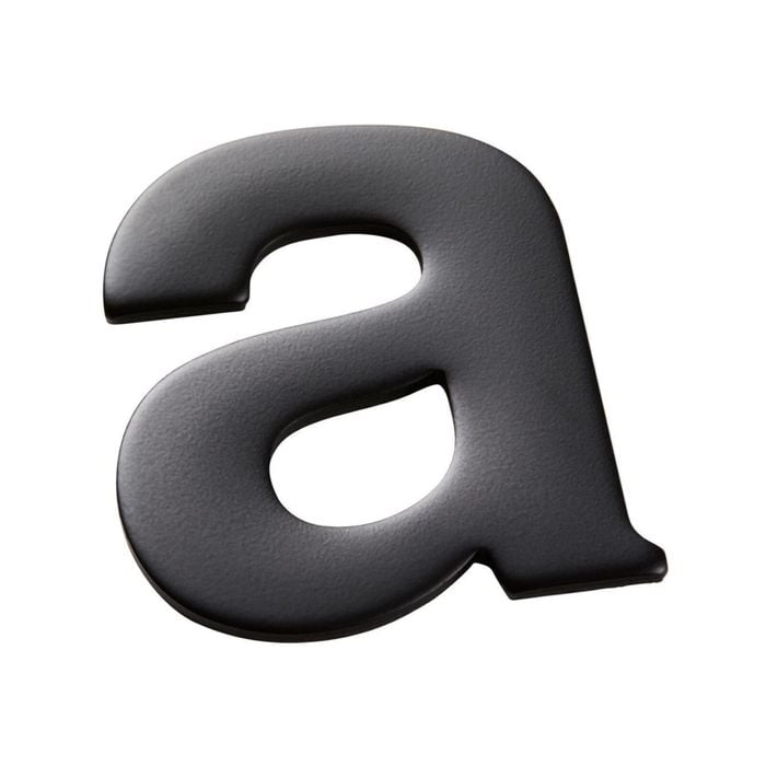 Sandleford 50mm Black Mode Self Adhesive House Letter A - A