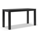 Santorini Outdoor Aluminium 2m Rectangle Bar Table 2m - Charcoal