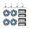 iDeer life 12 Pcs Replacement Kit for Eufy X9 Pro Robot Vacuum Spare Parts