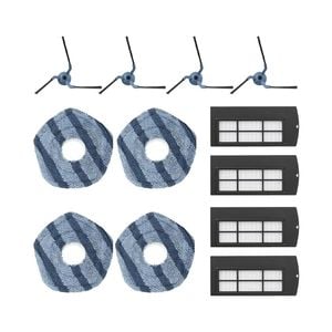 iDeer life 12 Pcs Replacement Kit for Eufy X9 Pro Robot Vacuum Spare Parts