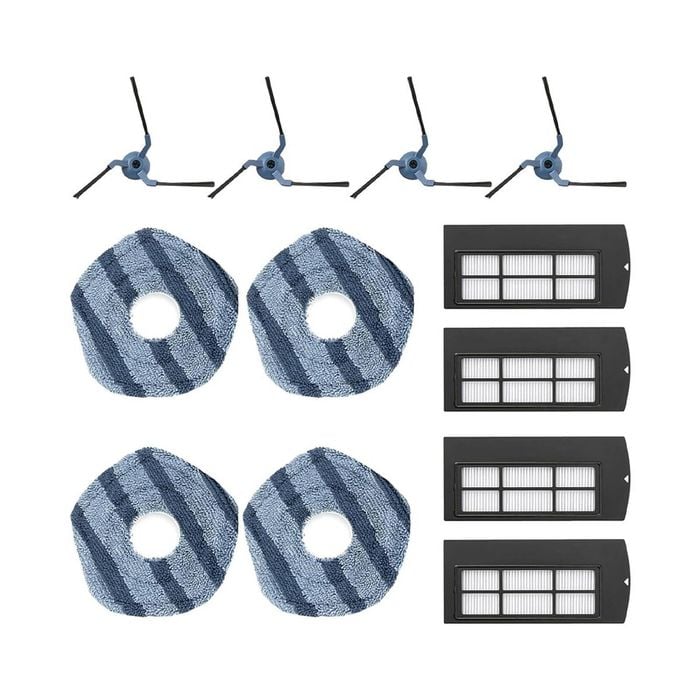 iDeer life 12 Pcs Replacement Kit for Eufy X9 Pro Robot Vacuum Spare Parts
