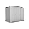 Absco Sheds 2.26 x 1.44 x 2.0m Zincalume Single Door Regent Garden Shed