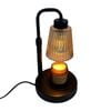 Catzon Candle Warmer Lamp Timer Dimmable 2 Bulbs Housewarming-Black Amber