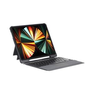 Catzon Ipad Pro13 2024 Keyboard Case With Backlit Magnetic Detachable Smart Keyboard Folio