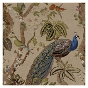 Cassia Taupe Wallpaper by Holden Decor  10.05m by  53cm