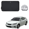 Front Windscreen Sun Shade for Lexus CT 2010 - Current 10R - Standard 150 x 85 cm - Black