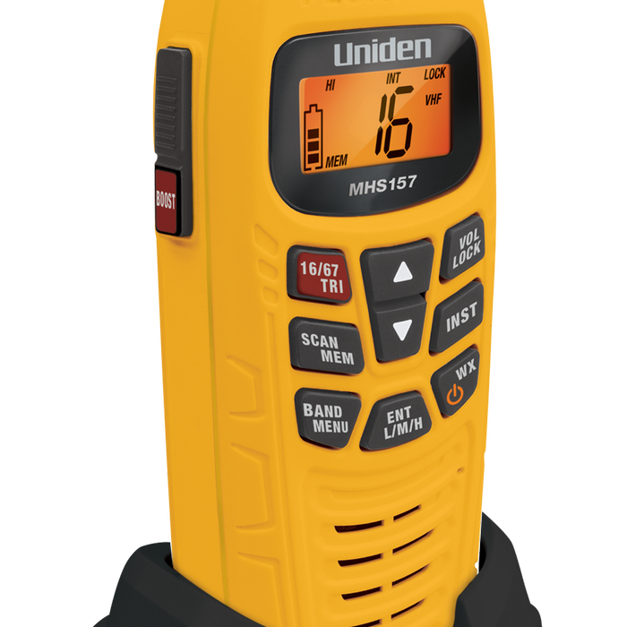 Uniden MHS157UV - - Dual Band VHF/UHF CB 2-way Radio