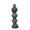 Belle Zinay Paper Mache Abstract Vase 65x15cm Accent Decor - Grey