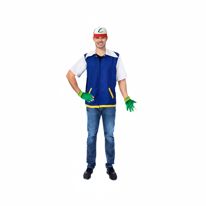More Than Party Adult Monster Trainer Costume Complete Outfit Set S/M