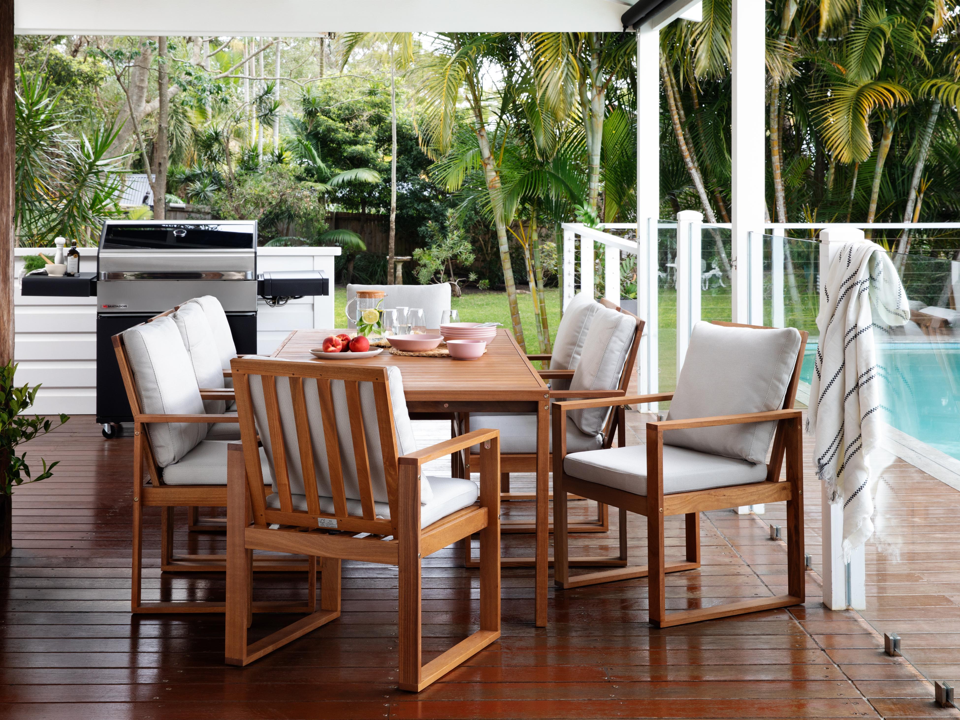 Outdoor chairs from bunnings sale