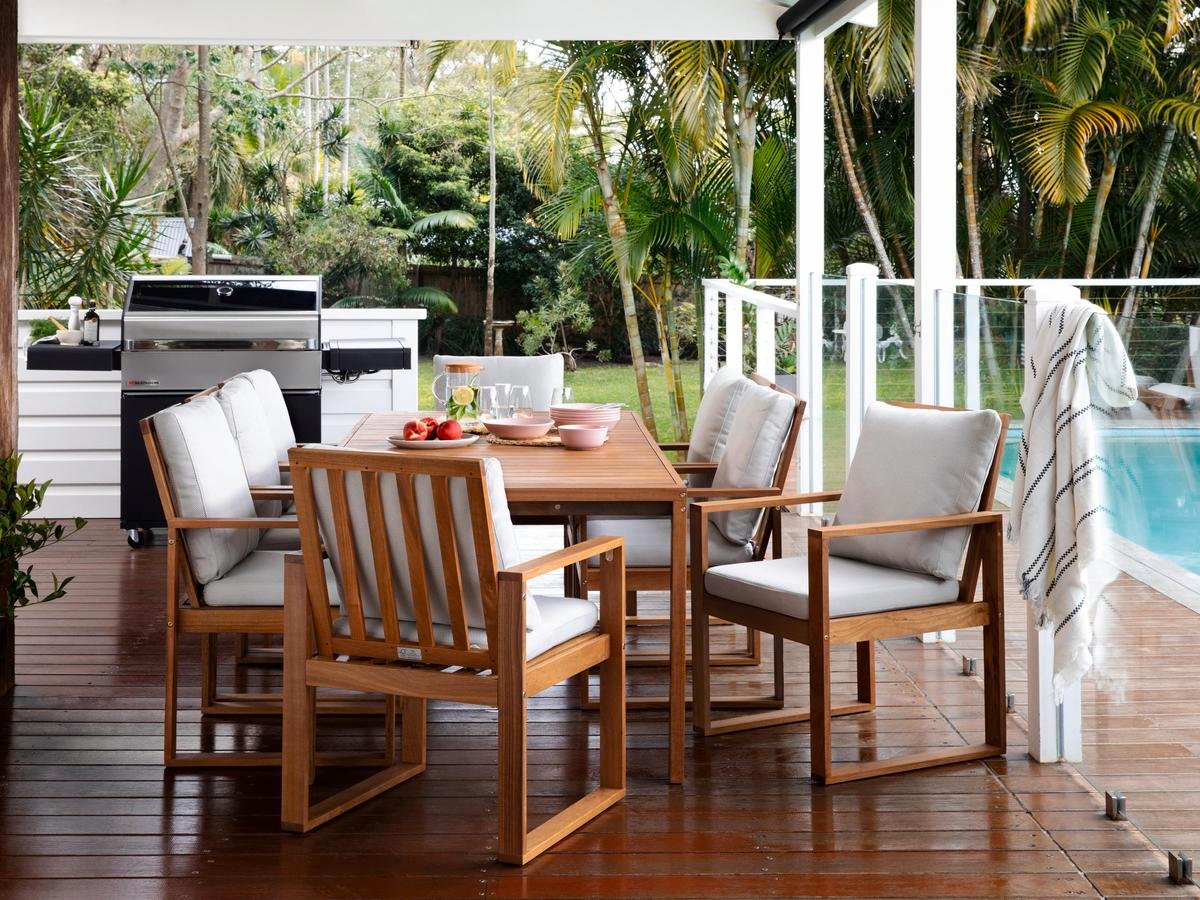 Stacking chairs bunnings sale