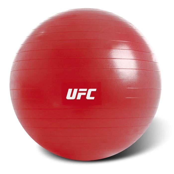 UFC 65cm ECO-friendly Fitball Exercise Ball Fitness/Crossfit/Gym w/ Pump Red