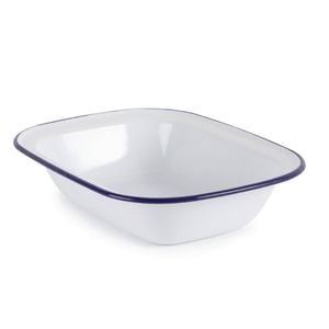 Olympia Enamel Dish Rectangular 6 Pack 280 X 190mm Oven To Table Serving Dish