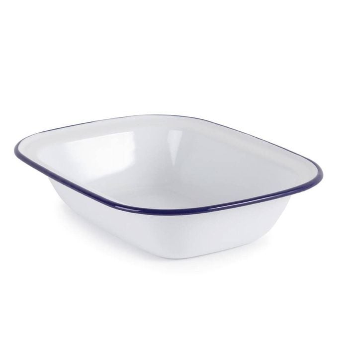 Olympia Enamel Dish Rectangular 6 Pack 280 X 190mm Oven To Table Serving Dish