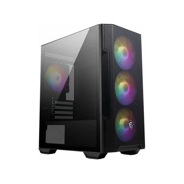 Msi Mag Forge M100r Micro Atx Computer Case - Black