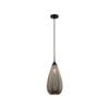 CLA Lighting RICTUS Glass Tear Drop with Quadrilateral Segments Pendant Light - Chrome