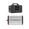 Voltx 1800w 1030wh Portable Power Station + 12v 3kw Pure Sine Wave Inverter - Backup Power For Home & Camping