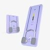 Fitnesslab Purple Pilates Board Reformer - Foldable Set For Full-body Workouts