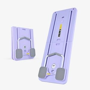 Fitnesslab Purple Pilates Board Reformer - Foldable Set For Full-body Workouts
