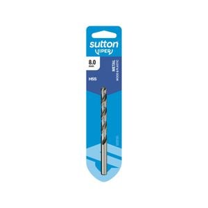 Sutton Tools 8mm Viper Jobber Drill Bit