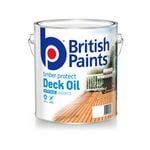 British Paints 4L Kwila Water Based Decking Oil