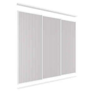 Lugna 2400 x 1801-2700mm Triple Sliding Door VJ Panel Package
