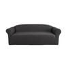 Elan Cambridge Sofa Cover - Steel - 3 Seater