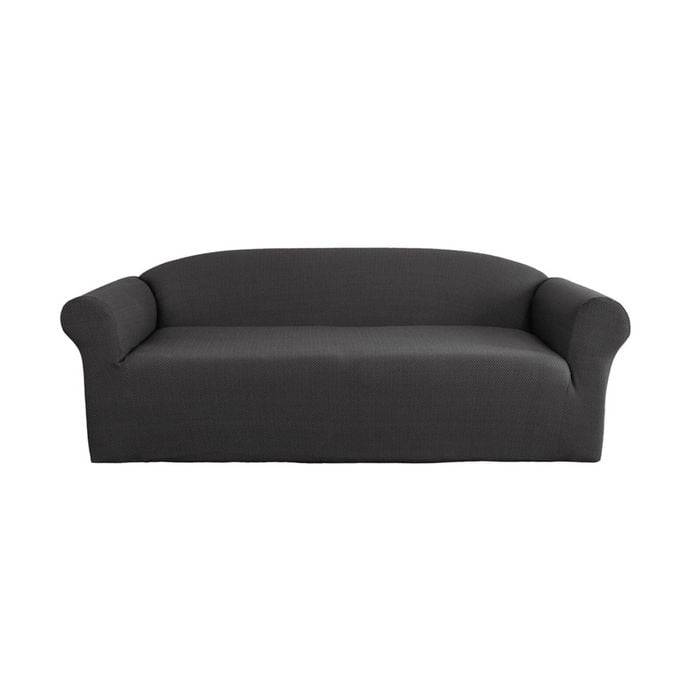 Elan Cambridge Sofa Cover - Steel - 3 Seater