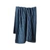Johnson Throw Rug/Lounge Warm Blanket 130x160cm Denim