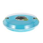 Lemon & Lime Food Serving Tray Clear Lid 35.5cm Assorted