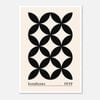 Galrie Bauhaus 1919 Classic Geometric Art Print for Modern Interiors, Poster Only, 50 x 70cm (20 x 28inch)