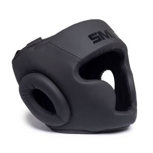 Smai Triple Black Boxing Head Guard - Junior
