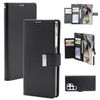 Goospery Rich Diary for Galaxy S24 Ultra - Black