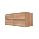 Stein 1200 x 450 x 500mm Light Select Wall Hung Handleless Vanity - Cabinet Only