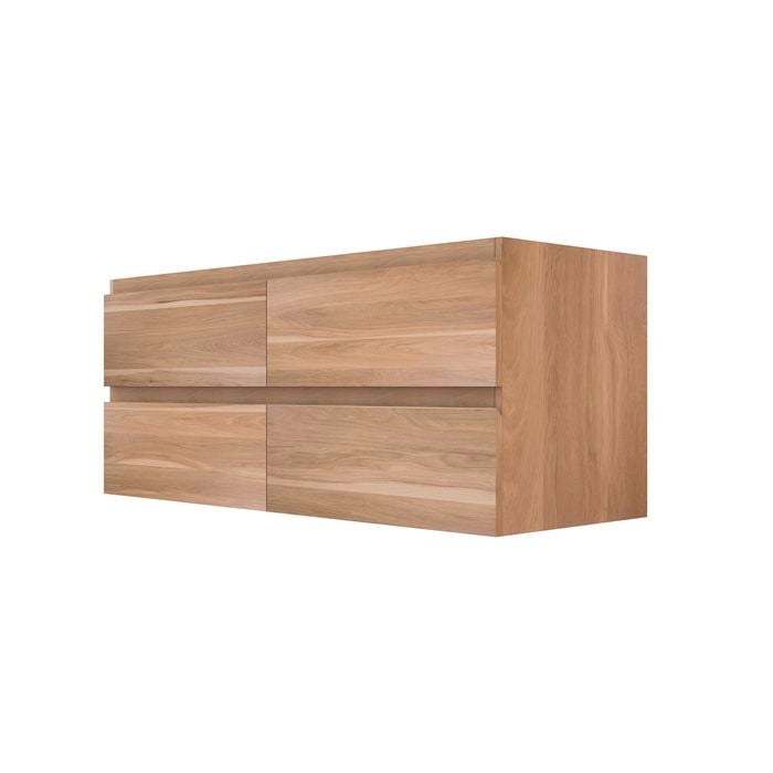 Stein 1200 x 450 x 500mm Light Select Wall Hung Handleless Vanity - Cabinet Only