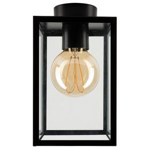 Brilliant 14cm Matt Black Rama DIY Install Batten Fix Light Shade