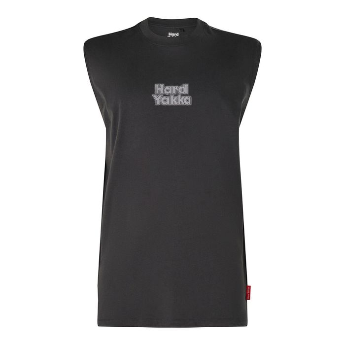 Hard Yakka Carbon Heritage Muscle Tank - Size L