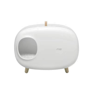 Makesure Cat Litter Box-White - 600 x 380 x 450 mm (L*W*H)