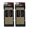 2x 2pc Lift-tech Cotton Heavy Lifting Support Durable Grip Straps Tan 21in